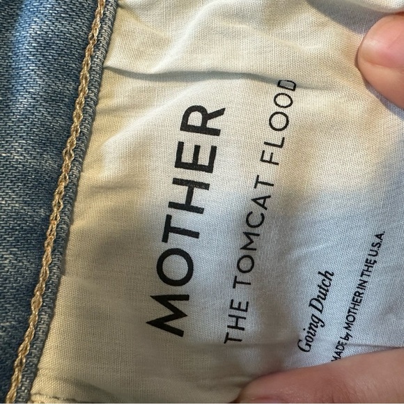 Mother The Tomcat Flood Jean Going Dutch New Womens 26 Button Fly - Picture 8 of 12